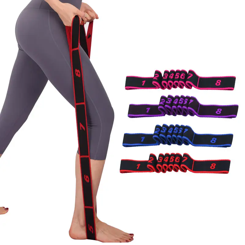 Bandas elásticas de resistencia para mujer, cintas elásticas para entrenamiento, pilates, ballet, fitness, ejercicio, baile, yoga