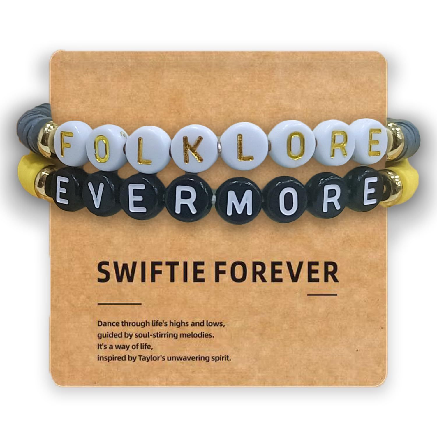 FOLKLORE + EVERMORE- Embalaje de tarjeta con imagen