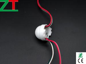 ラウンド30mmLEDピオンライト12VデジタルフルカラーLEDピクセルWS2811LEDストリングライト - Product Image 2