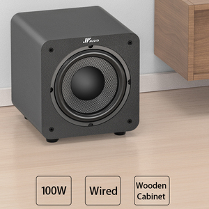 Altavoces de sonido envolvente 7,1 Sistemas de cine en casa con entrada óptica ARC-Subwoofer con cable de 8 "Graves fuertes 6 Altavoces envolventes - Product Image 4