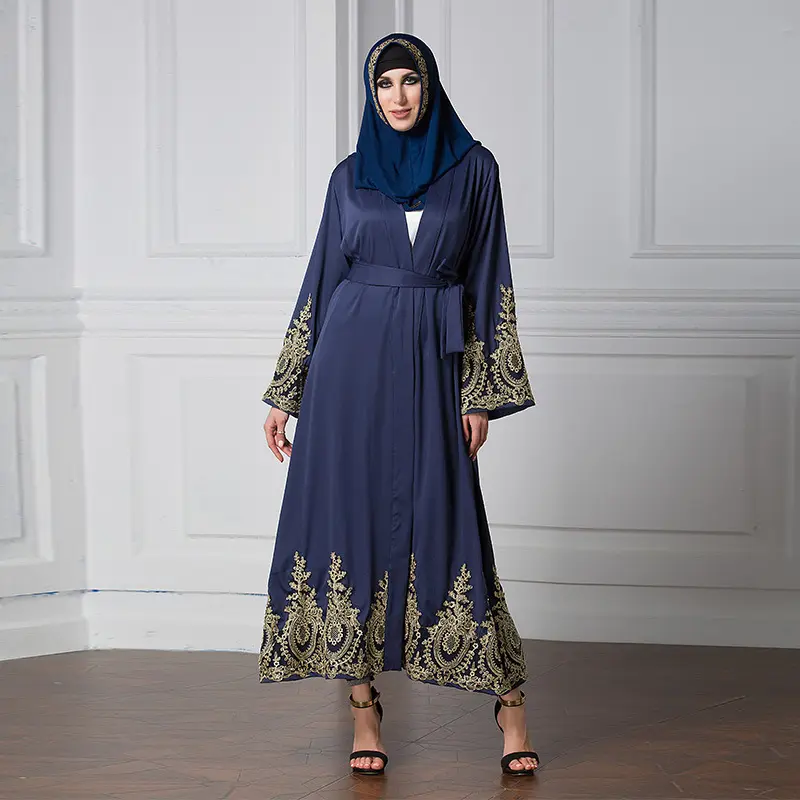 Caftan dubaï abaya cardigan kimono, robe hijab musulmane, turcs, arabie saoudite, robes africaines, robe caftan pour femmes, vêtements islamiques