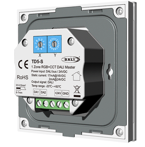 Controlador de Panel de Cristal Táctil RGB + CCT, Función 2 en 1 para Luces Inteligentes LED RGB + CCT, 2,4G RF, DMX, Maestro, 1, 2, 1, 1, 2, 1, 2 - Product Image 5