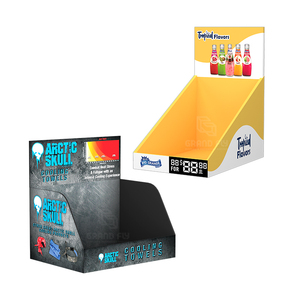 Caja de exhibición de cartón corrugado Pop personalizada Caja de exhibición de papel de mesa CDU Encimera PDQ Caja de exhibición de cartón al por menor - Product Image 6