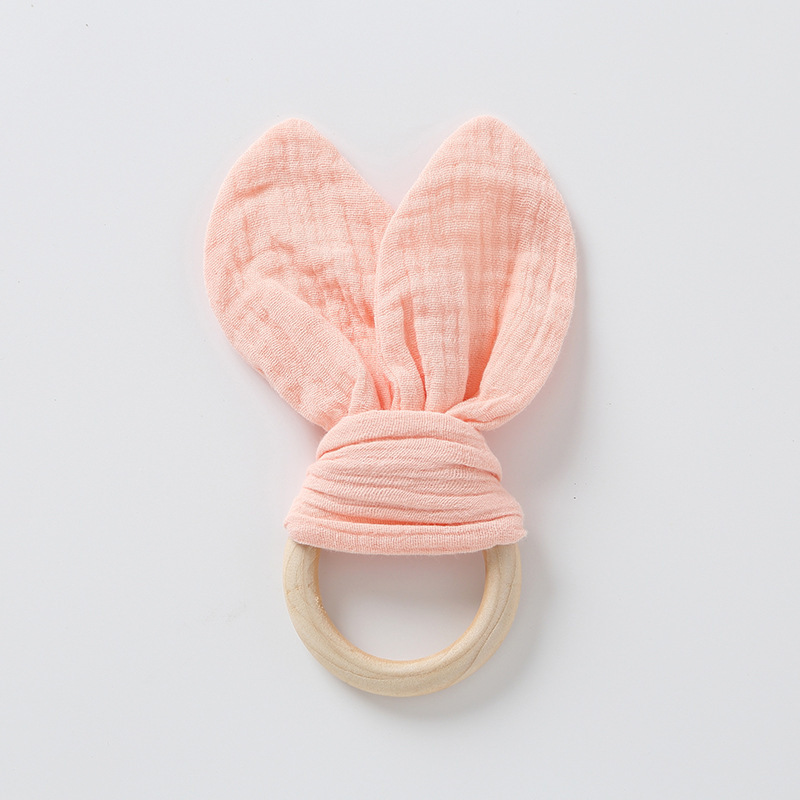 Pale pink-gauze ears