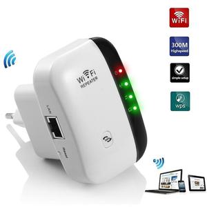 WLAN Repeater WiFi Range Extender 300Mbps WLAN-สัญญาณไร้สาย Access Point 2.4GHz Mit ฟังก์ชั่น WPS Wifi Booster - Product Image 3