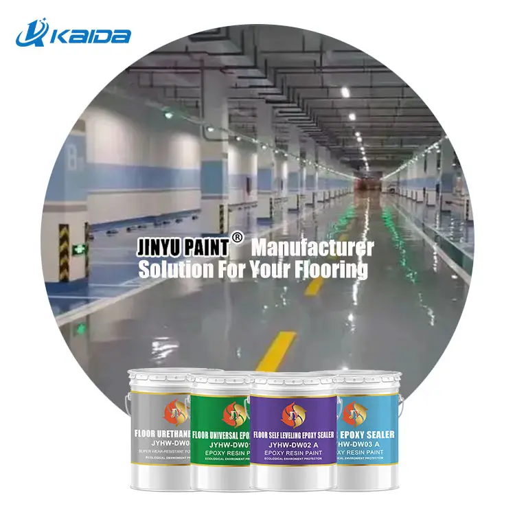 Industrial Epoxy Floor Paint / Epoxy Resin Floor Paint / Garage Solent Based Epoxy Floor Paint Primer Coating