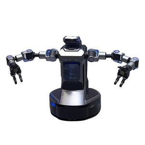 2025 Hot Sales Intelligent Wheeled Omnidirectional Humanoid Service <strong>Robot</strong> with Robotic Arms for Industrial Applications - Product Image 4