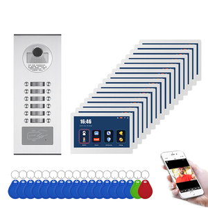 Pannello da 10 pollici Tuya Smart Home Control IP/TCP citofono con videocitofono e campanello ad anello