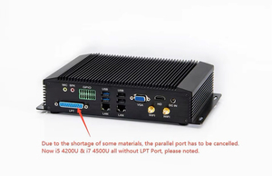 Mini computadora de escritorio Mini PC Core I5 4200U I7 4500U I5 4200U con puertos 6COM RS232 RS422 RS485 HD +/MI VGA GPIO - Product Image 3