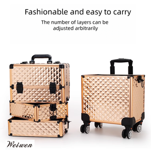 Đa chức năng Trường hợp lưu trữ vẻ đẹp cán-cho lông mi, nghệ thuật móng tay, thêu & trang điểm chuyên nghiệp - Product Image 3