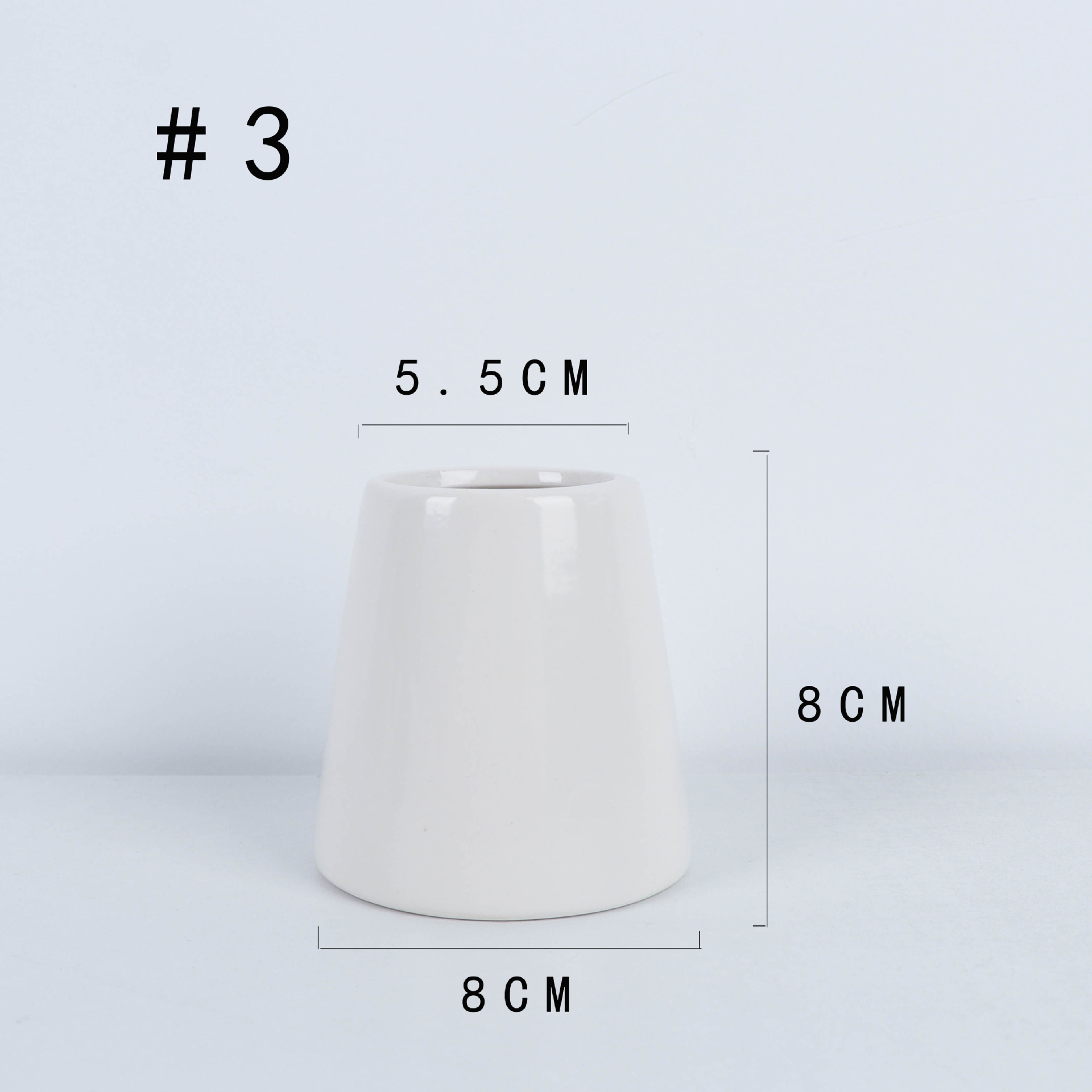3 botellas cilíndricas