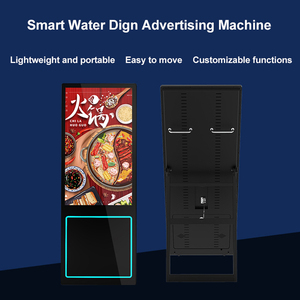 Siêu mỏng tầng thường vụ 32 "43" 49 "LCD Máy nghe nhạc quảng cáo xách tay kỹ thuật số sigmage với internet HD hiển thị quảng cáo di động máy - Product Image 3