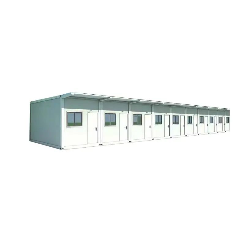 Dormitory Mobile Workers Camp Fully Finished Modular Kit Manufactured Shipping Pre Fabricated Container House Homes For Sale