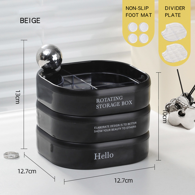 Modèle amélioré noir élégant