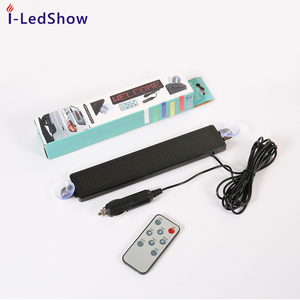 IledshowLEDディスプレイ車の充電器電圧電流リモコン付きLED車のディスプレイ - Product Image 5