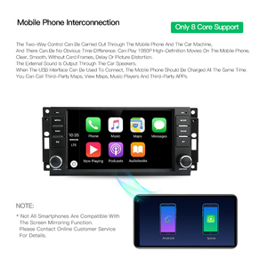 Android 11 Car Multimedia Player for JEEP Compass <strong>Patriot</strong> Bluetooth 2009-2015 Radio Stereo GPS Auto Carplay Navigate - Product Image 4