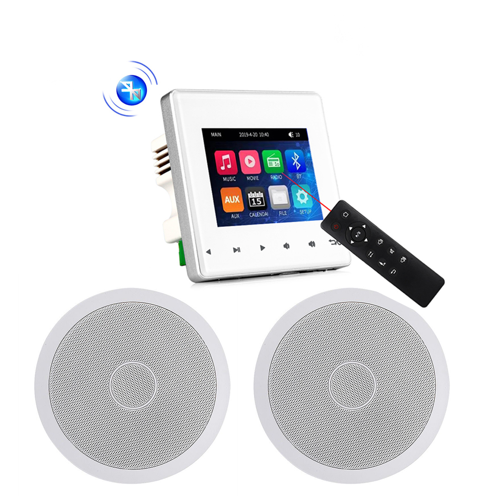 ampli blanc et 2*spk M6