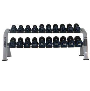מתקן משקולות כפול מסחרי KPOWER Kanglejia K013 מברזל ופלדה, קיבולת 10 זוגות, לשימוש פנימי - Product Image 1