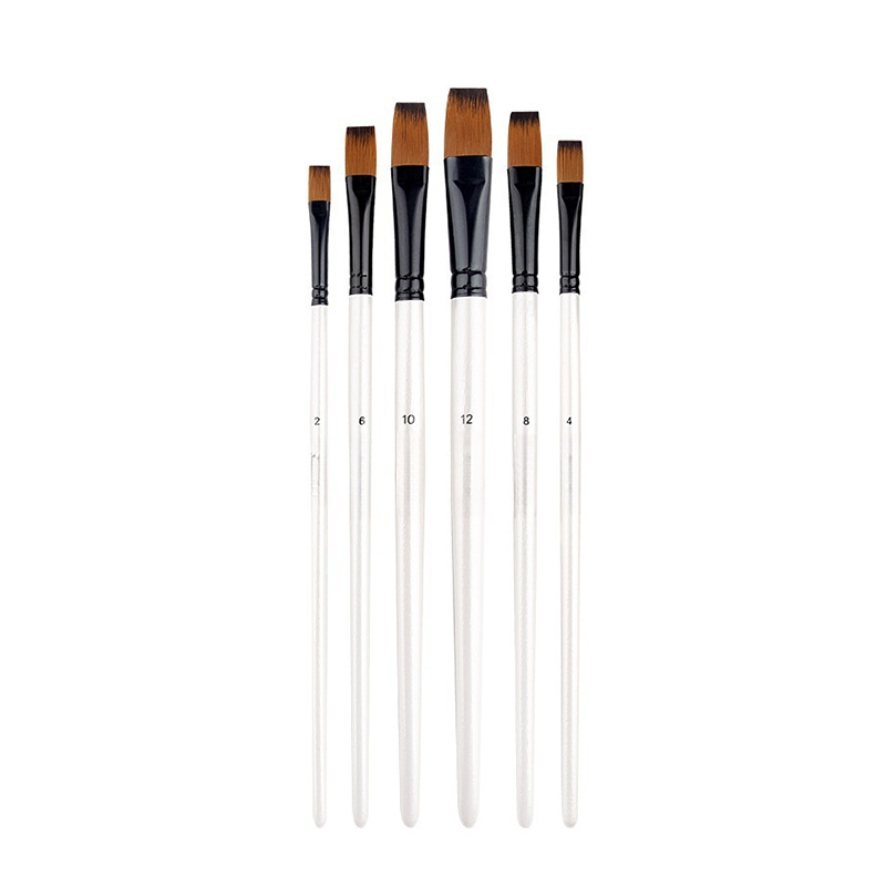 6 pezzi forma piatta