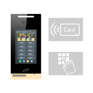 Videoportero Teléfono Sistema de intercomunicación Soporte Cámara Detección de monitoreo Grabación de video TUYA WIFI Video Intercom Timbre - Product Image 2