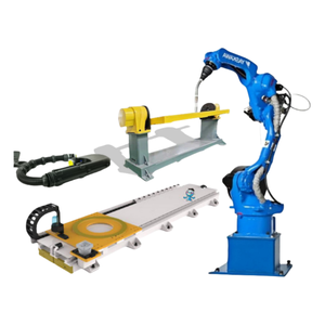 Nueva estación de limpieza de pistola Robótica Industrial y robot de soldadura por arco de brazo robótico YASKAWA AR1440 de 6 ejes con unidades lineales - Product Image 2