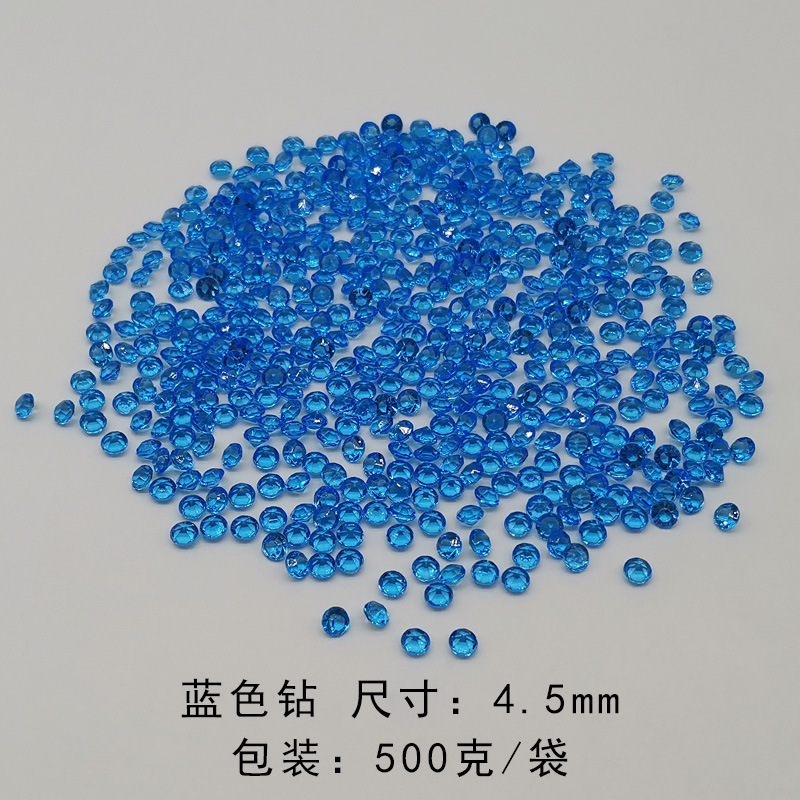 Diamante azul 4,5mm