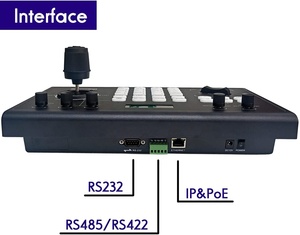 Контроллер PTZ для видеоконференции RS232 RS485 3D IP PTZ контроллер клавиатуры камеры с джойстиком