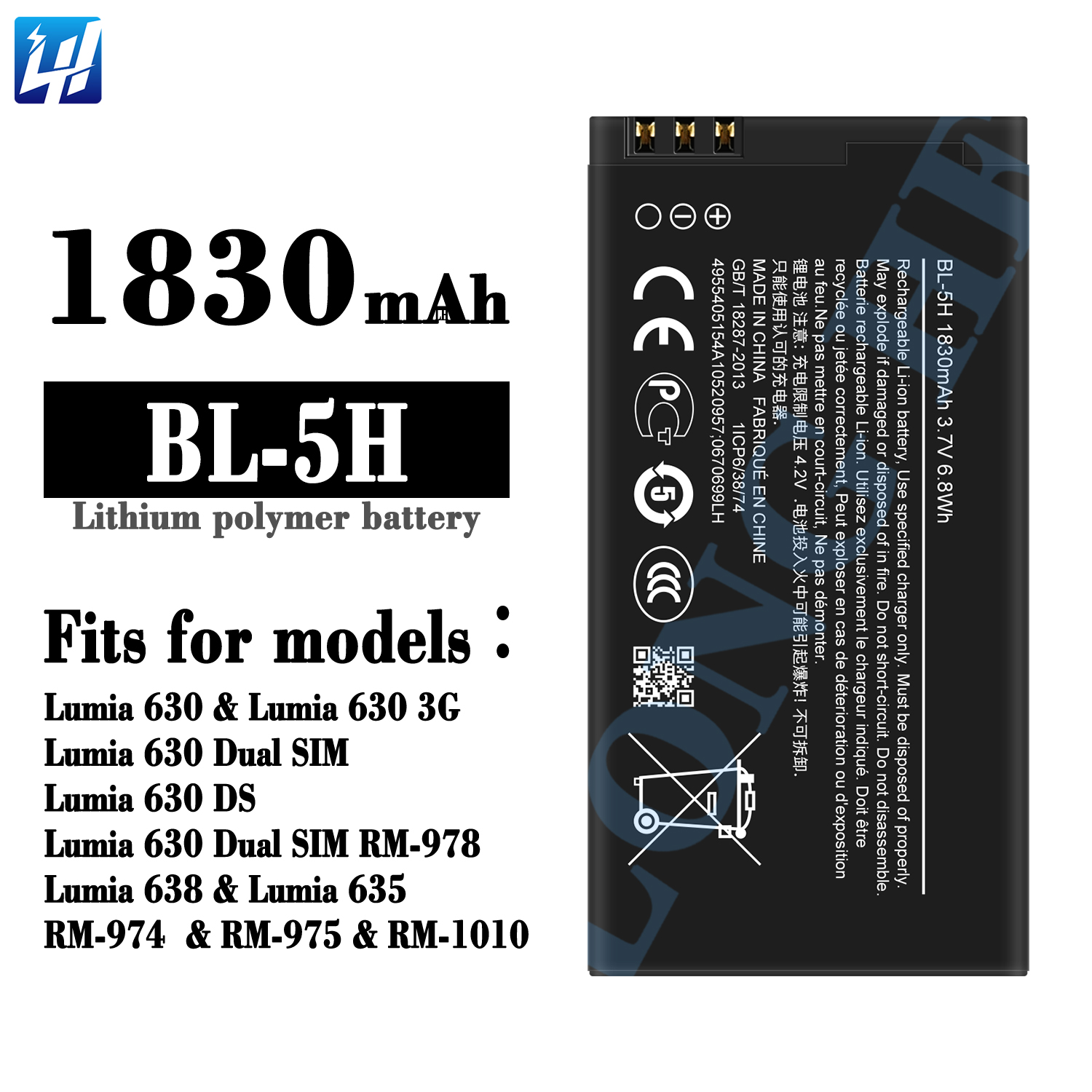 Pour Nokia Lumia 630 638 635 RM-978 974 975 1010