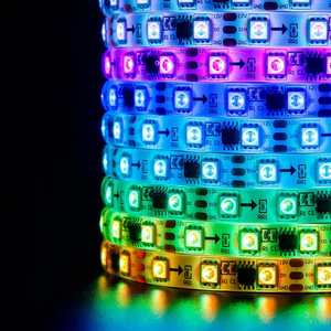RGB Пиксельная Светодиодная лента, программируемая Волшебная Адресуемая Светодиодная лента RGBW 5V 12V 24V SPi WS2811 WS2812B UCS1903 SK6812 DMX512 - Product Image 3