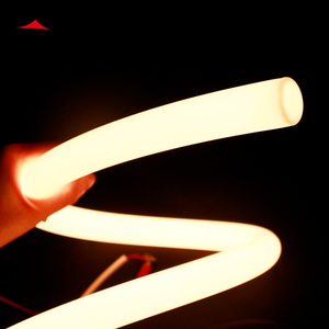 DC24V nokta ücretsiz 360 Led Neon Flex silikon tüp Led halat ışık 360 derece yuvarlak silikon tüp led - Product Image 4