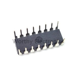 Circuitos integrados entrada serial de 8 bits/salida paralela marca de registro 74HC595N 74HC595 DIP-16 SN74HC595N, piezas electrónicas
