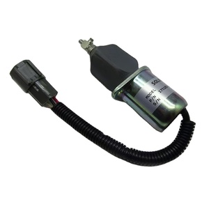 332/J5060 322J5060 24V Fuel Shutdown Solenoid JCB JS130 JS160 JS180 JS240 JS260 Stopper Motor Replacement Pump Parts - Product Image 3
