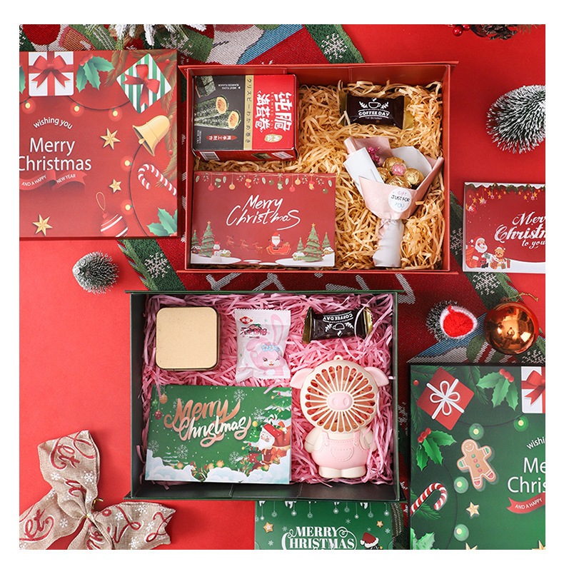 Green christmas box