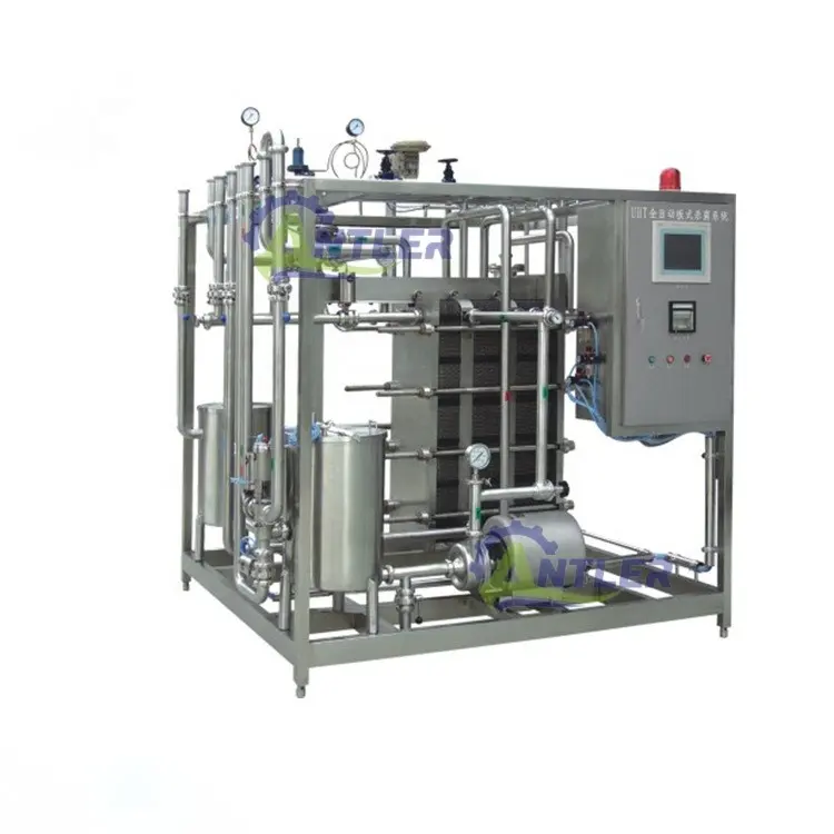 Fornecimento direto da fábrica máquina esterilizadora UHT para produtos de suco de leite