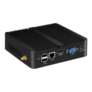Mini PC Sin ventilador, ordenador de escritorio pequeño con Intel i3 5005U/4005U LAN 8USB Dual Core Linux VGA HD Display WIFI 8G Ram - Product Image 4