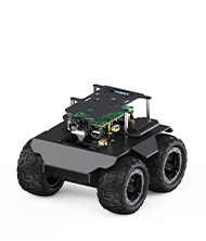 Intel RaspRover açık kaynak 4WD AI Robot, çift kontrolörleri, tüm metal gövde, ahududu Pi 4B/ahududu Pi 5 için uygun