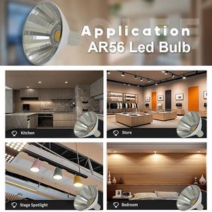 หลอดไฟ AR56 LED สีขาวนวลหลอดไฟทางการแพทย์ BA15D 12V ac/dc 5W โคมไฟกล้องจุลทรรศน์3000K สำหรับเครื่องอ่านไมโครเพลท - Product Image 6
