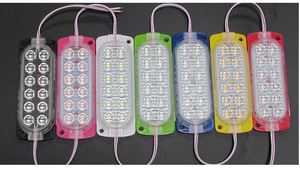 2835インジェクションLEDモジュール12V防水トラック12LEDビーズサインモジュールライト - Product Image 3