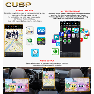 热10.1英寸汽车在中央控制大屏幕导航GPS为大众Sportsvan 2016- - Product Image 6