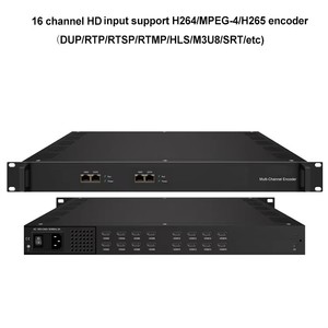 HD IP IPTV FN3228M Digital Video Multi <strong>Encoder</strong> <strong>2</strong>/4/8/16/24/32/40/48 Channels HD MI Input DVB-T DVB-C Live Streaming Broadcasting - Product Image 5