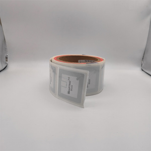 長い読み取り範囲印刷可能IEC15693 80 * 50mm IコードSlix2 NTAG 216 NFC RFIDステッカーラベルウェットインレイ - Product Image 5