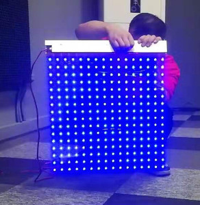 PCB görünmez teknolojisi P20 P30 P60 RGB şeffaf Led pencere teli/yumuşak filmi Led ekran - Product Image 4