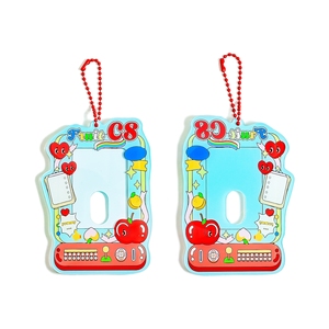 Móc khóa acrylic anime nhựa in ảnh tùy chỉnh, charm ảnh Kpop, móc khóa in UV - Product Image 4