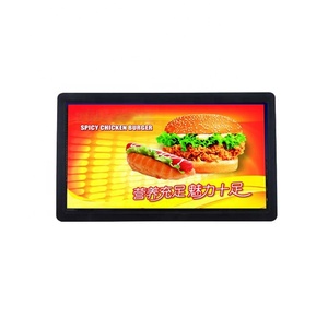 Sensor de movimiento Pantalla táctil Señalización digital Android Lcd Pantalla de publicidad de video para promoción comercial