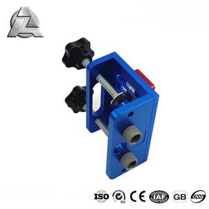ZJD-BT038K1งานไม้เครื่องมือLocatorเครื่องมือ3 Un 1เจาะรูท่องเที่ยวDowelling Jig Kitสำหรับเฟอร์นิเจอร์Fastเชื่อมต่อ3 In 1