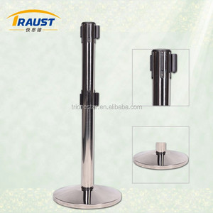 Vendita calda doppia stile cintura coda barriera di controllo/retrattile barriera per l'aeroporto - Product Image 2