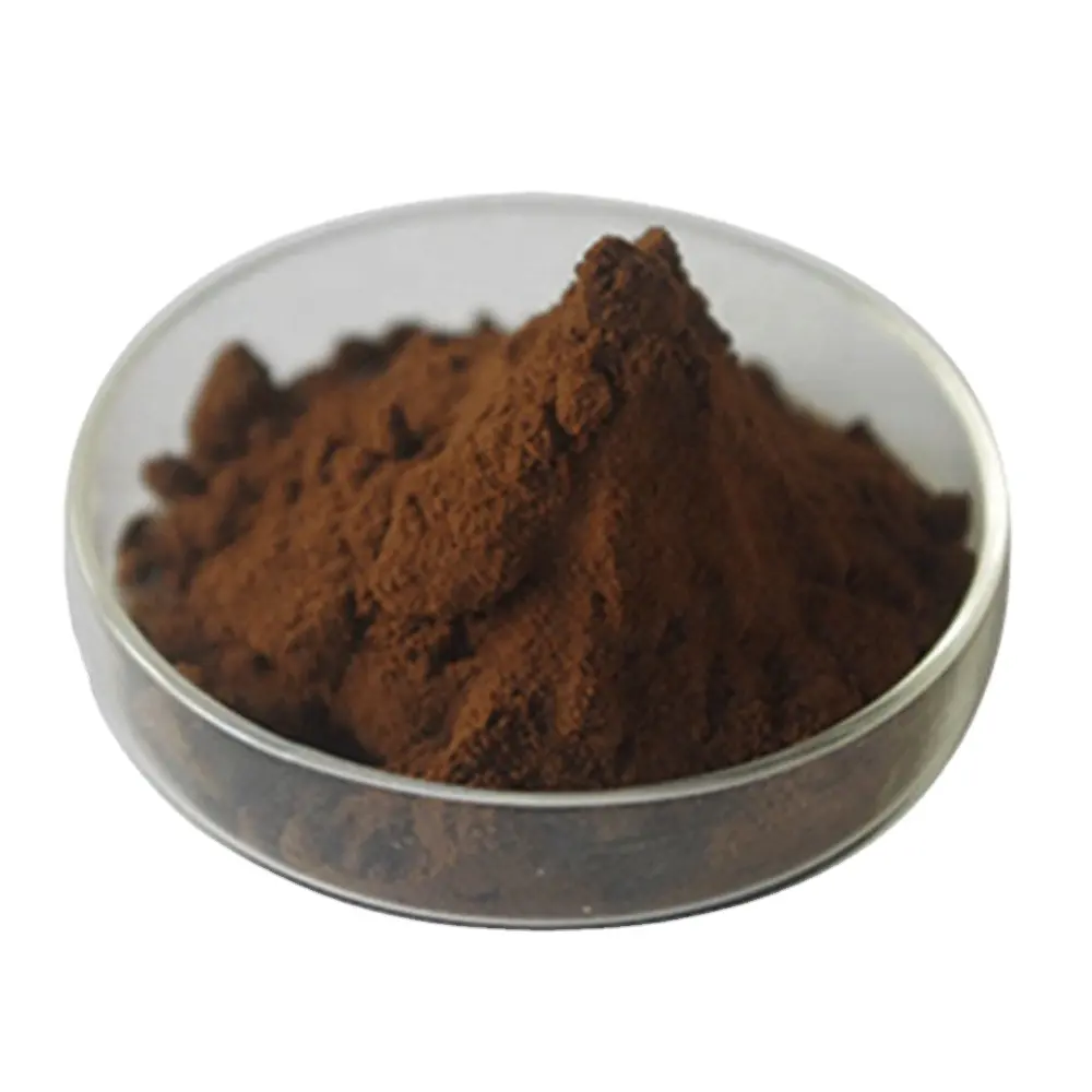Оптовая продажа, высокое качество, натуральная здоровая добавка, коричневый 2.5% экстракт Черного кохоша