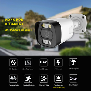 กล้อง CCTV ขนาด2.8มม. กล้องนิรภัยทรงกระสุนโซนี่6MP ตอนกลางคืน - Product Image 6