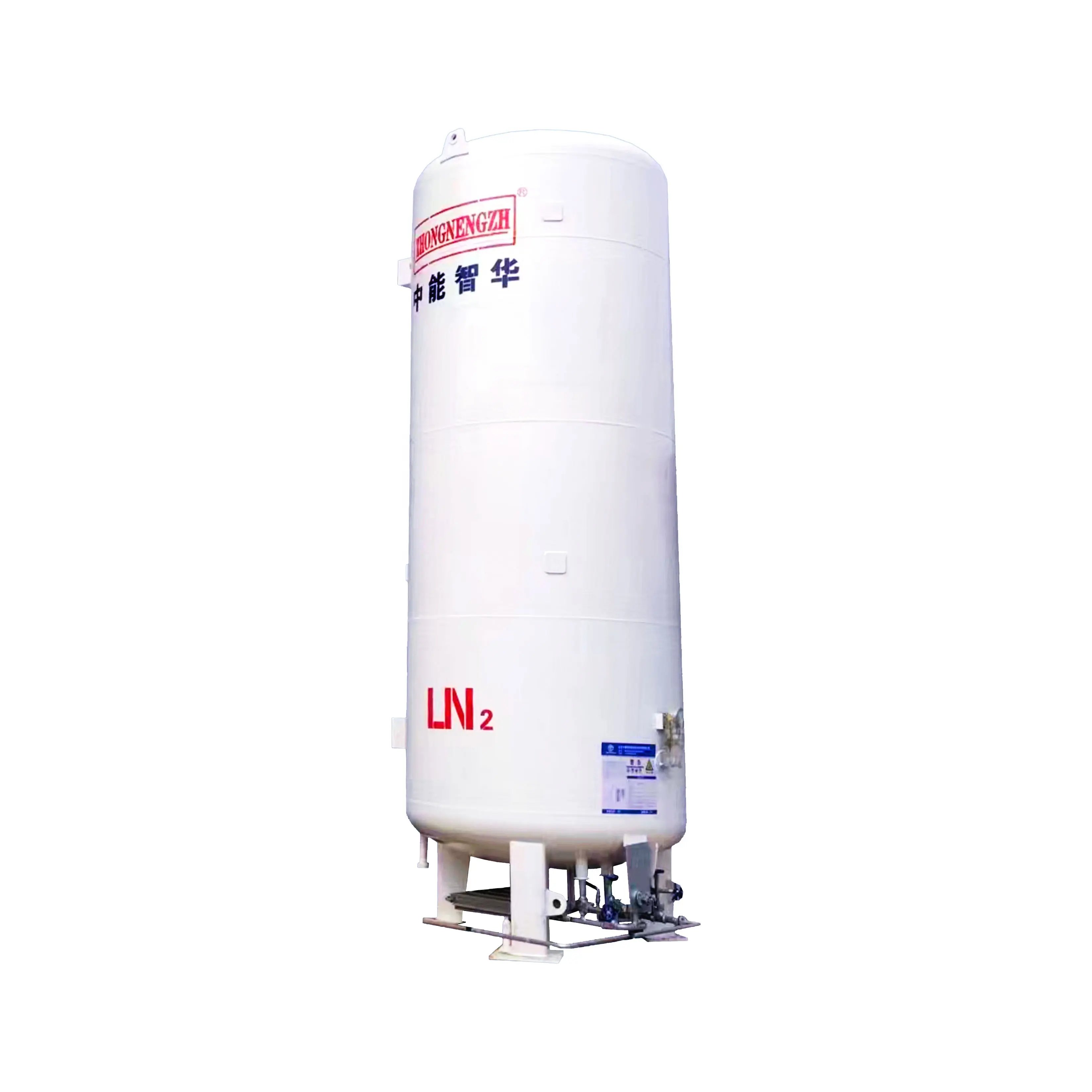 CFL-50 क्रायोजेनिक तरल ऑक्सीजन 50m3 भंडारण टैंक