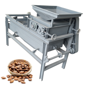 Producción rápida Máquina de craqueo y descascarado de almendras Máquina separadora de cáscara de almendras Máquina trituradora de descascarado de almendras - Product Image 1